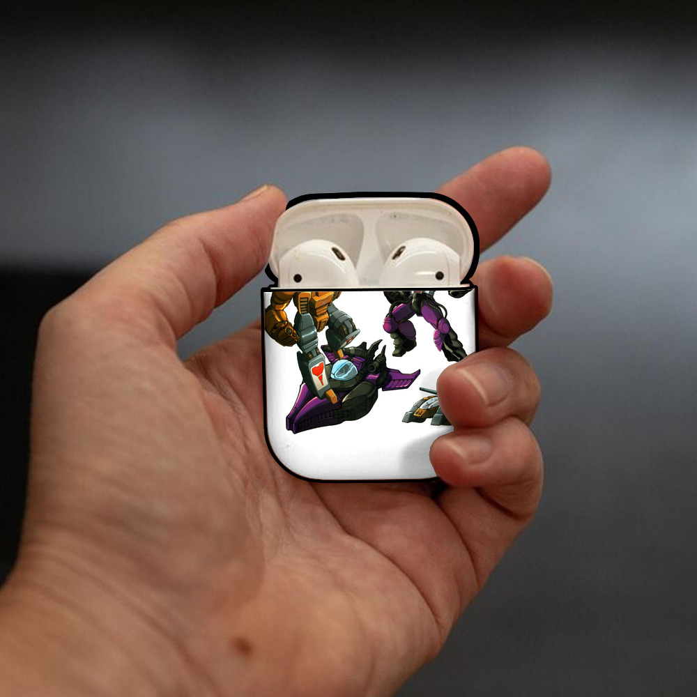  AirPods 第2世代保護ケース ハードシェル ブラック 耐衝撃・防指紋・カラビナ付き