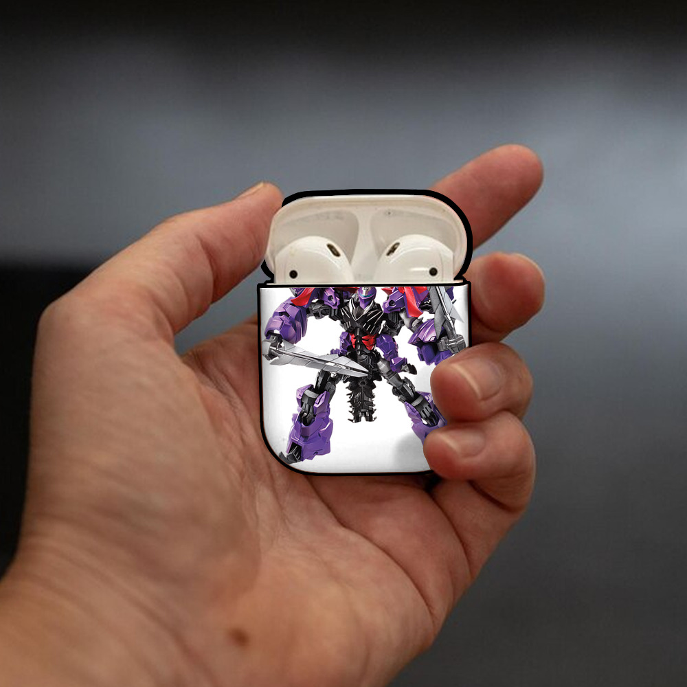  AirPods 第2世代保護ケース ハードシェル ブラック 耐衝撃・防指紋・カラビナ付き