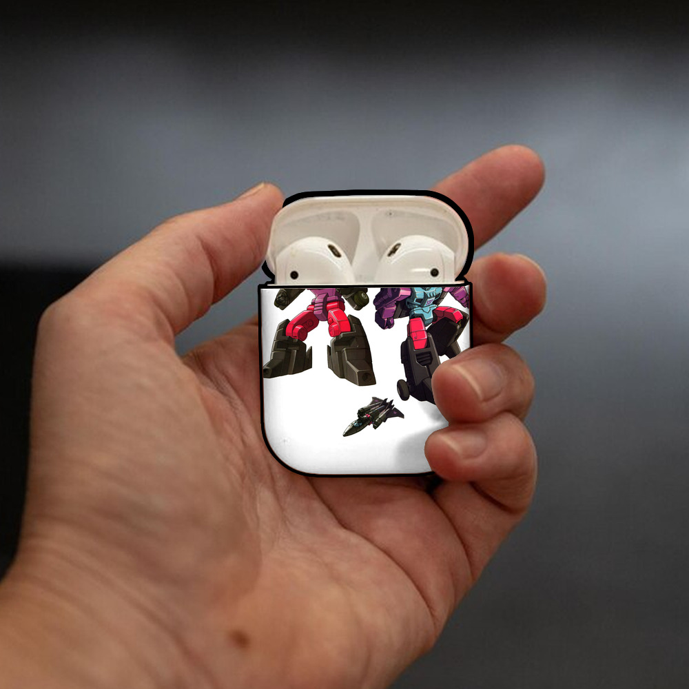  AirPods 第2世代保護ケース ハードシェル ブラック 耐衝撃・防指紋・カラビナ付き