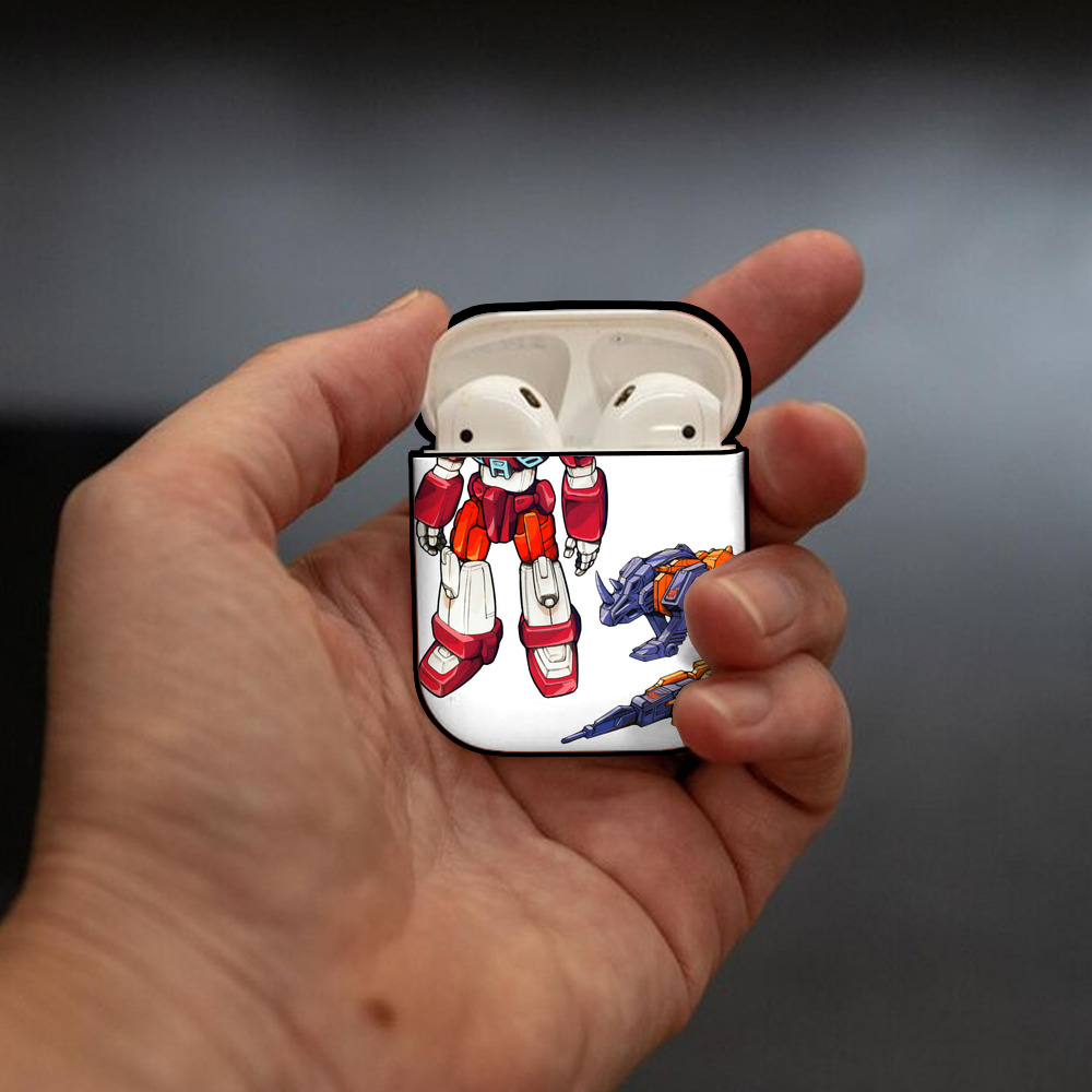 AirPods 第2世代保護ケース ハードシェル ブラック 耐衝撃・防指紋・カラビナ付き