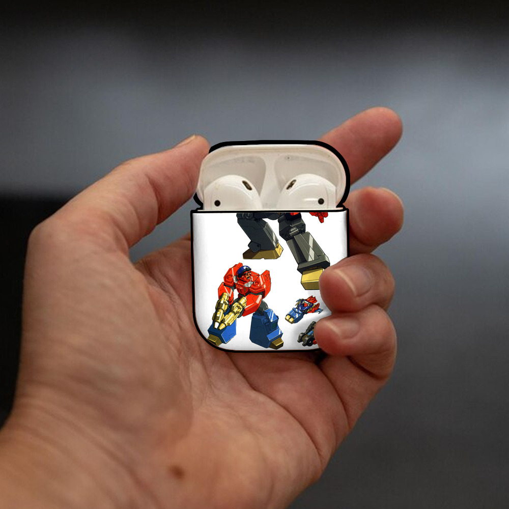  AirPods 第2世代保護ケース ハードシェル ブラック 耐衝撃・防指紋・カラビナ付き