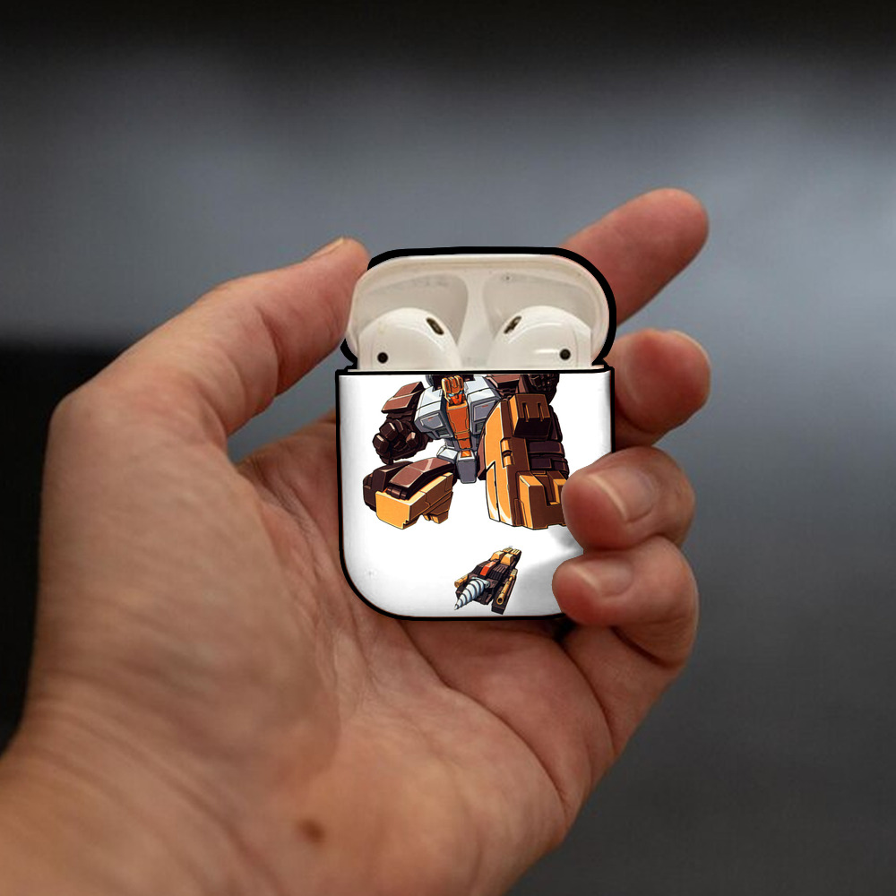  AirPods 第2世代保護ケース ハードシェル ブラック 耐衝撃・防指紋・カラビナ付き