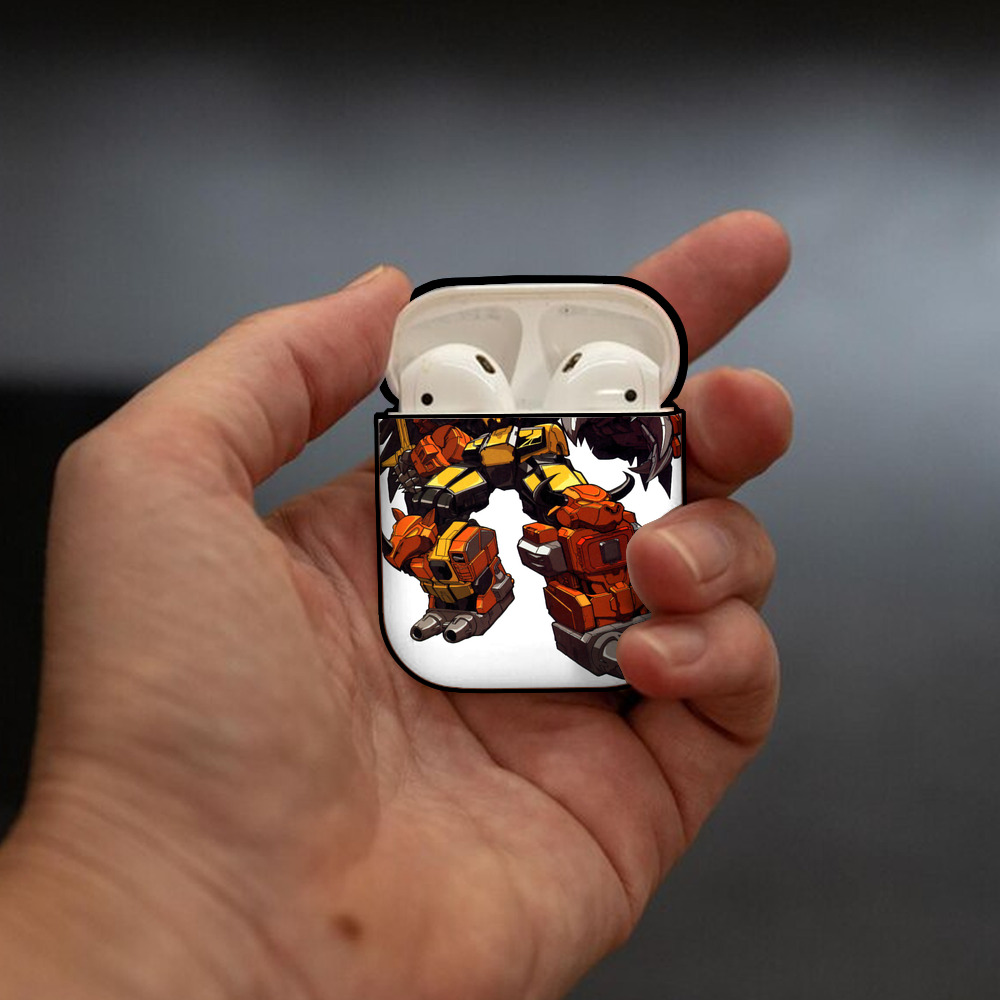  AirPods 第2世代保護ケース ハードシェル ブラック 耐衝撃・防指紋・カラビナ付き