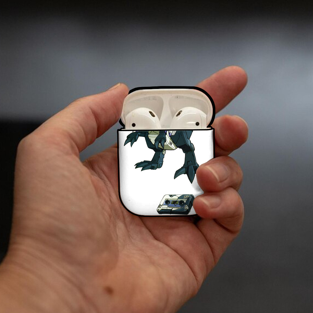  AirPods 第2世代保護ケース ハードシェル ブラック 耐衝撃・防指紋・カラビナ付き
