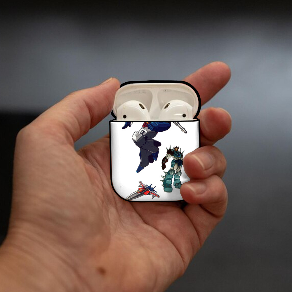  AirPods 第2世代保護ケース ハードシェル ブラック 耐衝撃・防指紋・カラビナ付き