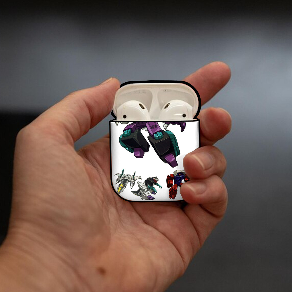  AirPods 第2世代保護ケース ハードシェル ブラック 耐衝撃・防指紋・カラビナ付き