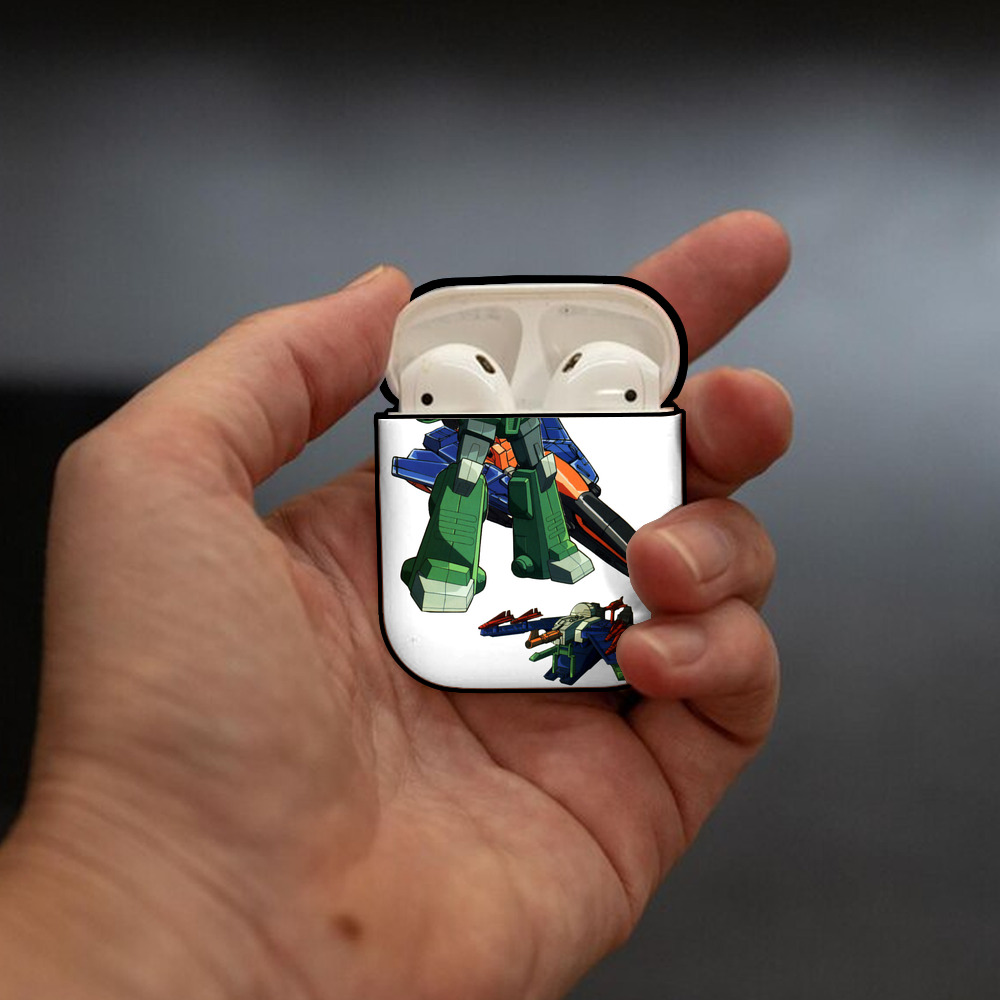  AirPods 第2世代保護ケース ハードシェル ブラック 耐衝撃・防指紋・カラビナ付き