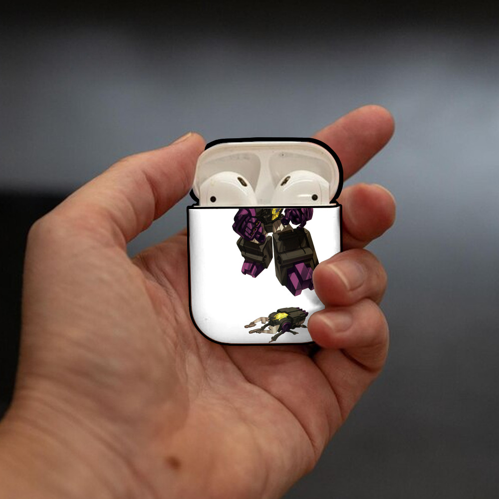  AirPods 第2世代保護ケース ハードシェル ブラック 耐衝撃・防指紋・カラビナ付き