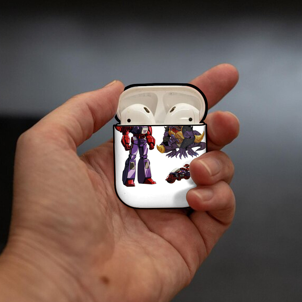 AirPods 第2世代保護ケース ハードシェル ブラック 耐衝撃・防指紋・カラビナ付き