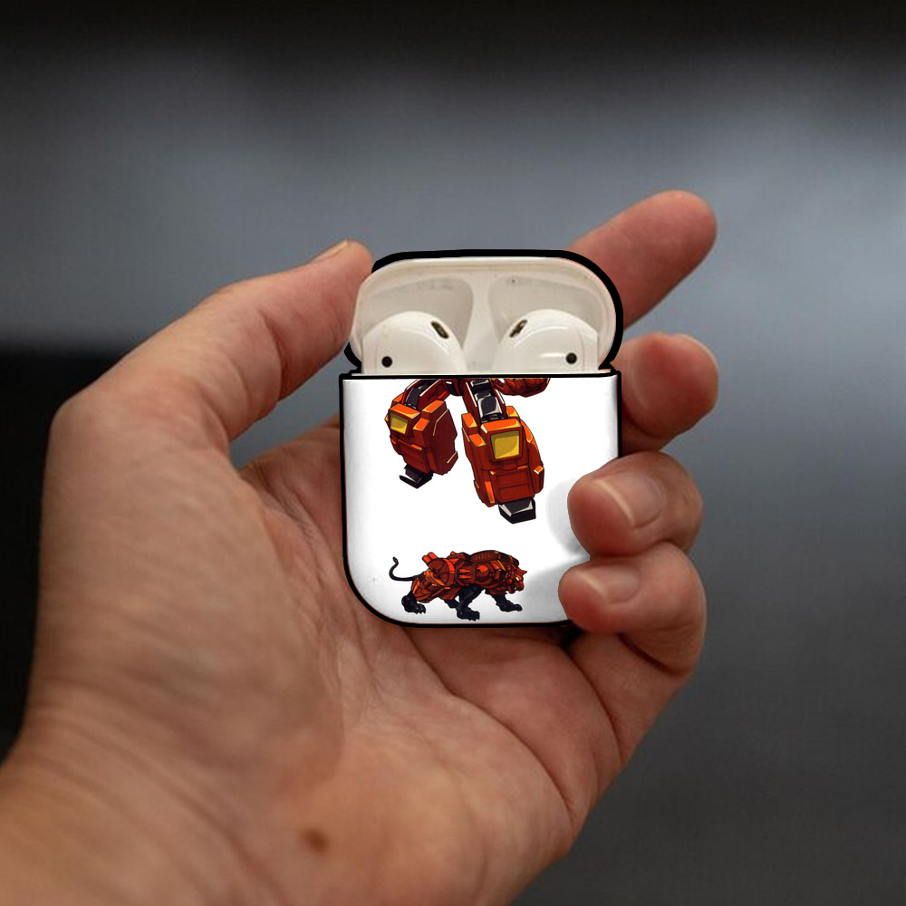  AirPods 第2世代保護ケース ハードシェル ブラック 耐衝撃・防指紋・カラビナ付き