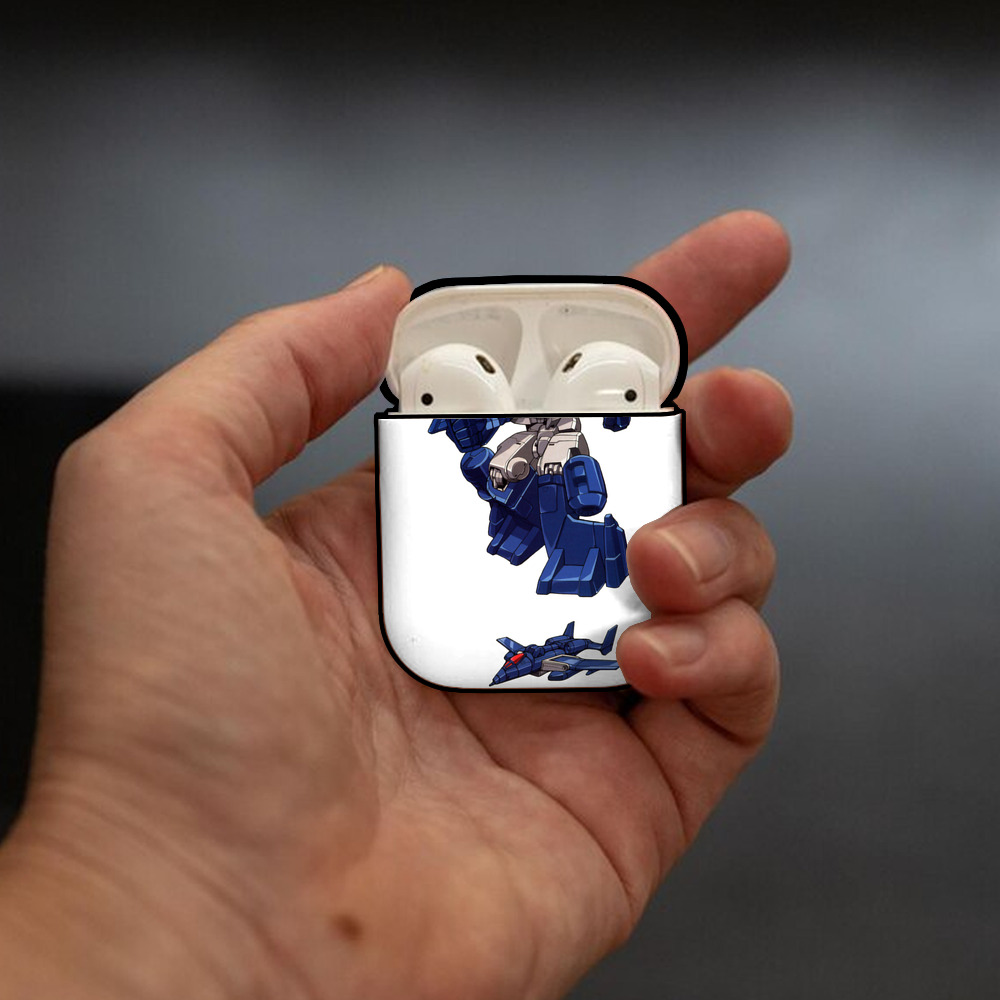  AirPods 第2世代保護ケース ハードシェル ブラック 耐衝撃・防指紋・カラビナ付き