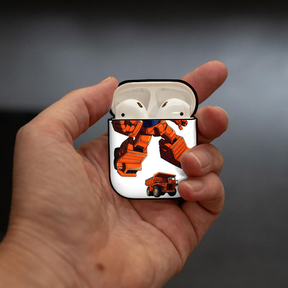  AirPods 第2世代保護ケース ハードシェル ブラック 耐衝撃・防指紋・カラビナ付き