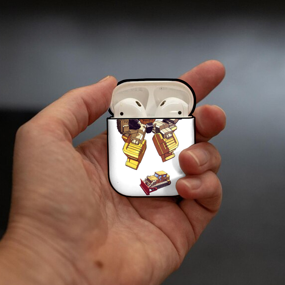  AirPods 第2世代保護ケース ハードシェル ブラック 耐衝撃・防指紋・カラビナ付き