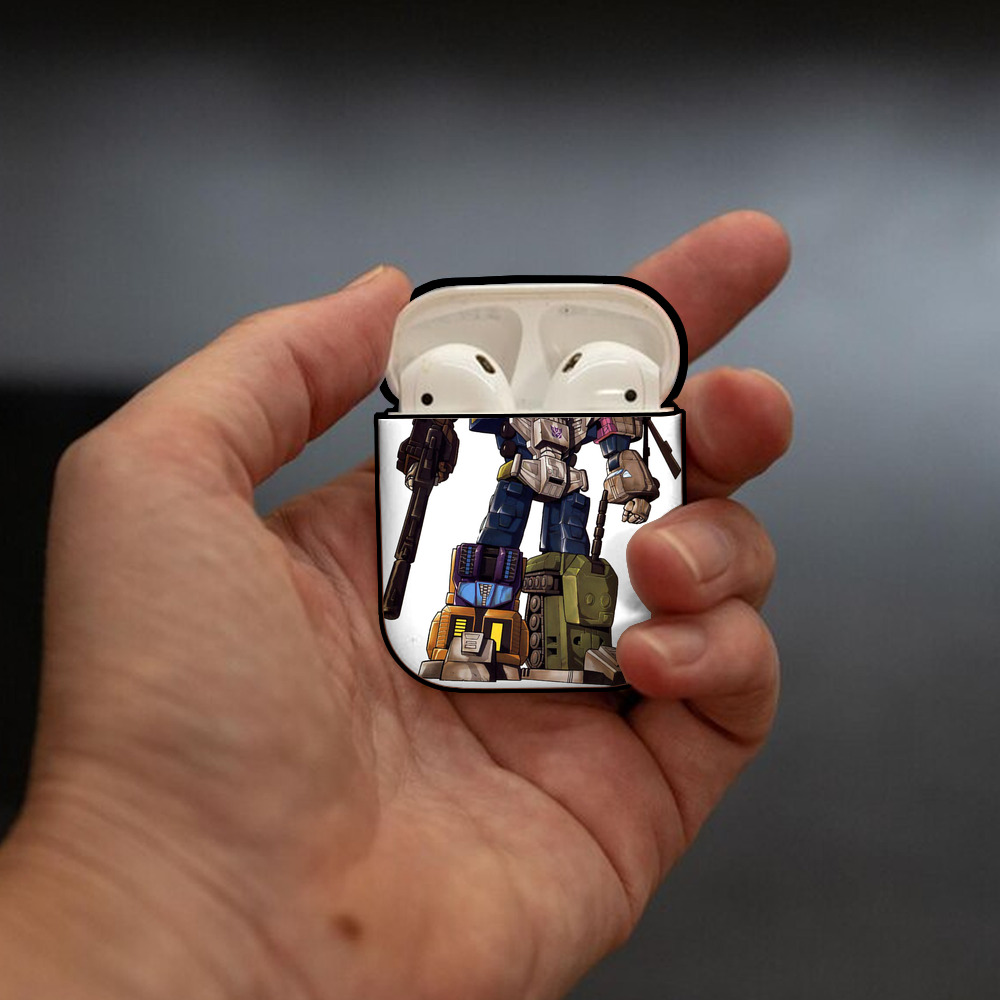  AirPods 第2世代保護ケース ハードシェル ブラック 耐衝撃・防指紋・カラビナ付き