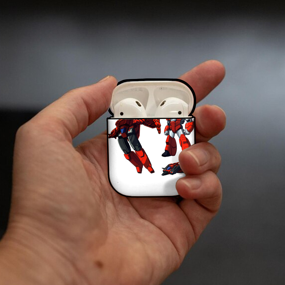 AirPods 第2世代保護ケース ハードシェル ブラック 耐衝撃・防指紋・カラビナ付き