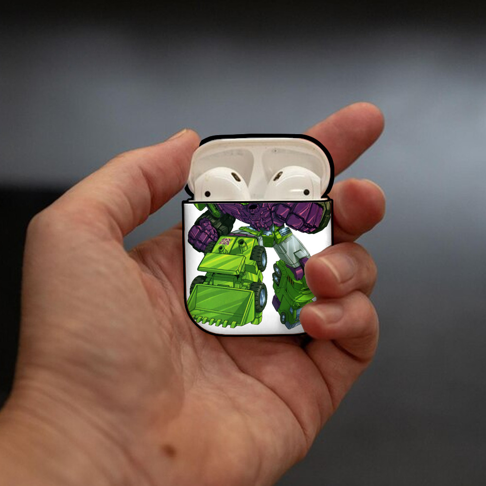  AirPods 第2世代保護ケース ハードシェル ブラック 耐衝撃・防指紋・カラビナ付き