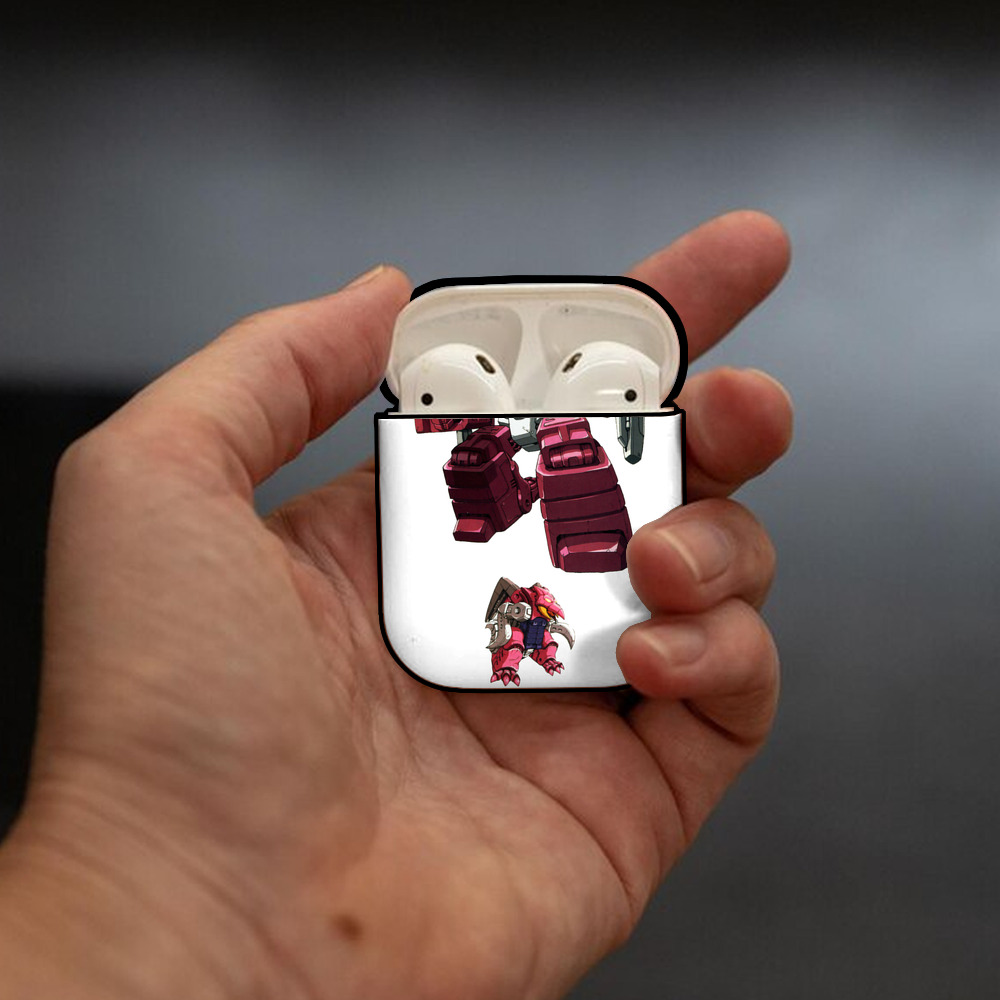  AirPods 第2世代保護ケース ハードシェル ブラック 耐衝撃・防指紋・カラビナ付き