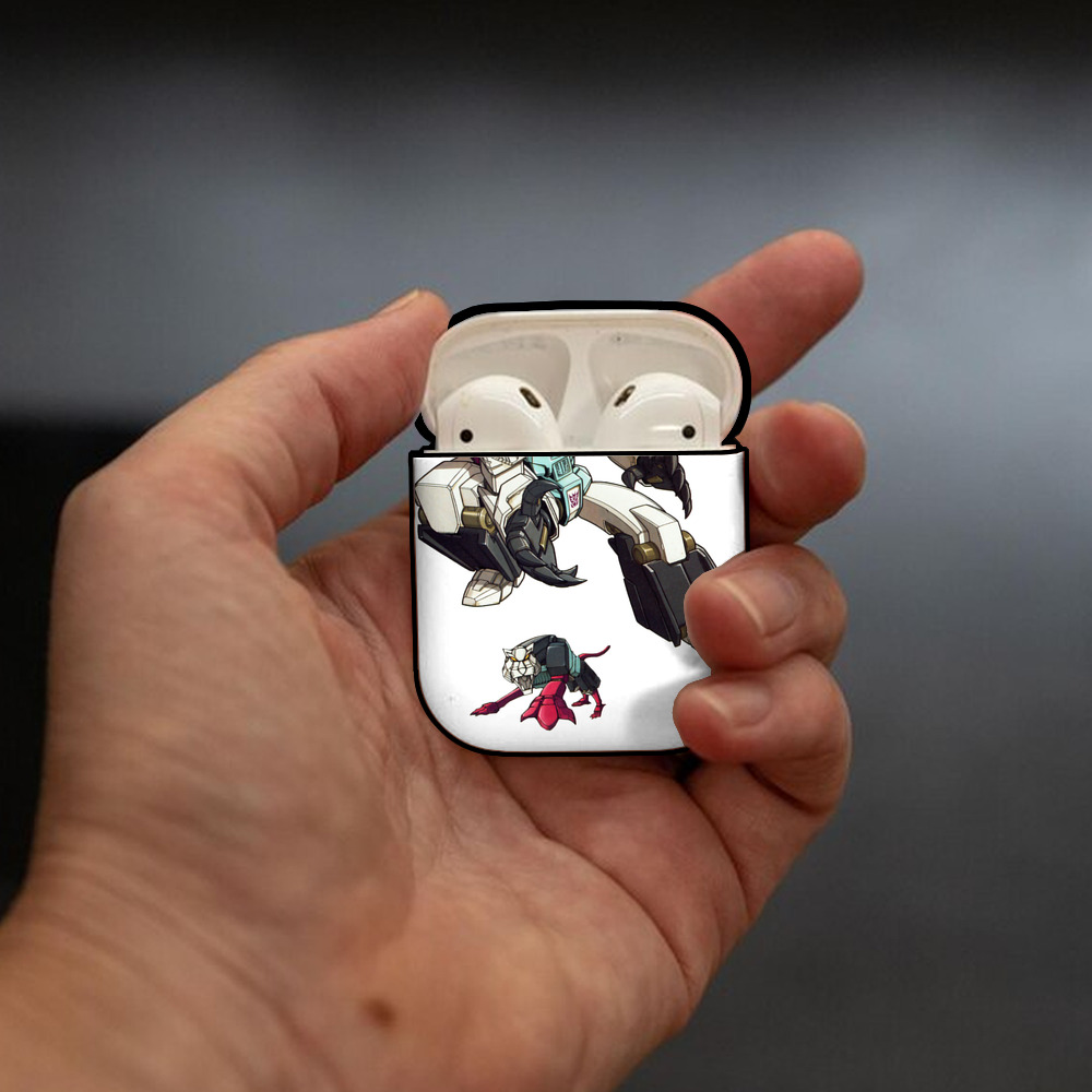  AirPods 第2世代保護ケース ハードシェル ブラック 耐衝撃・防指紋・カラビナ付き