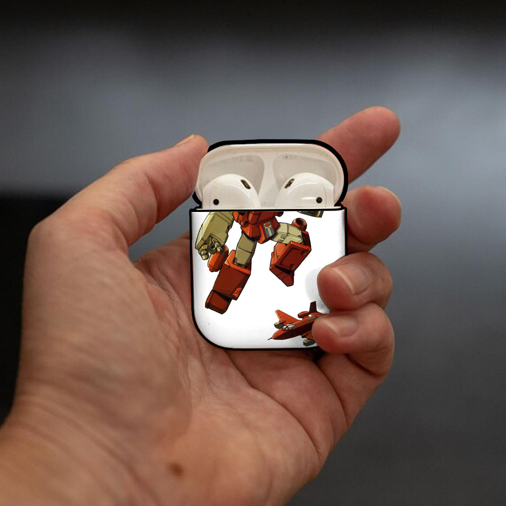  AirPods 第2世代保護ケース ハードシェル ブラック 耐衝撃・防指紋・カラビナ付き