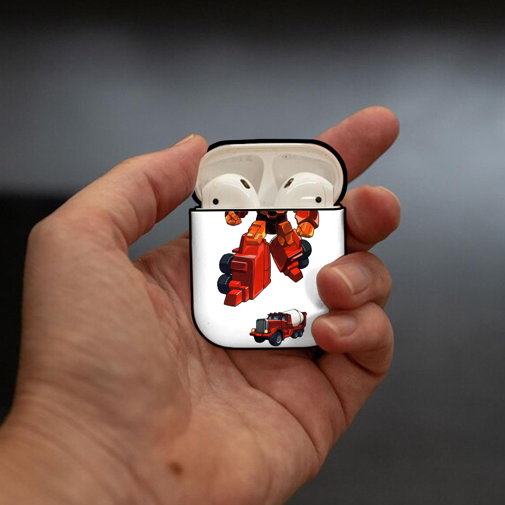  AirPods 第2世代保護ケース ハードシェル ブラック 耐衝撃・防指紋・カラビナ付き