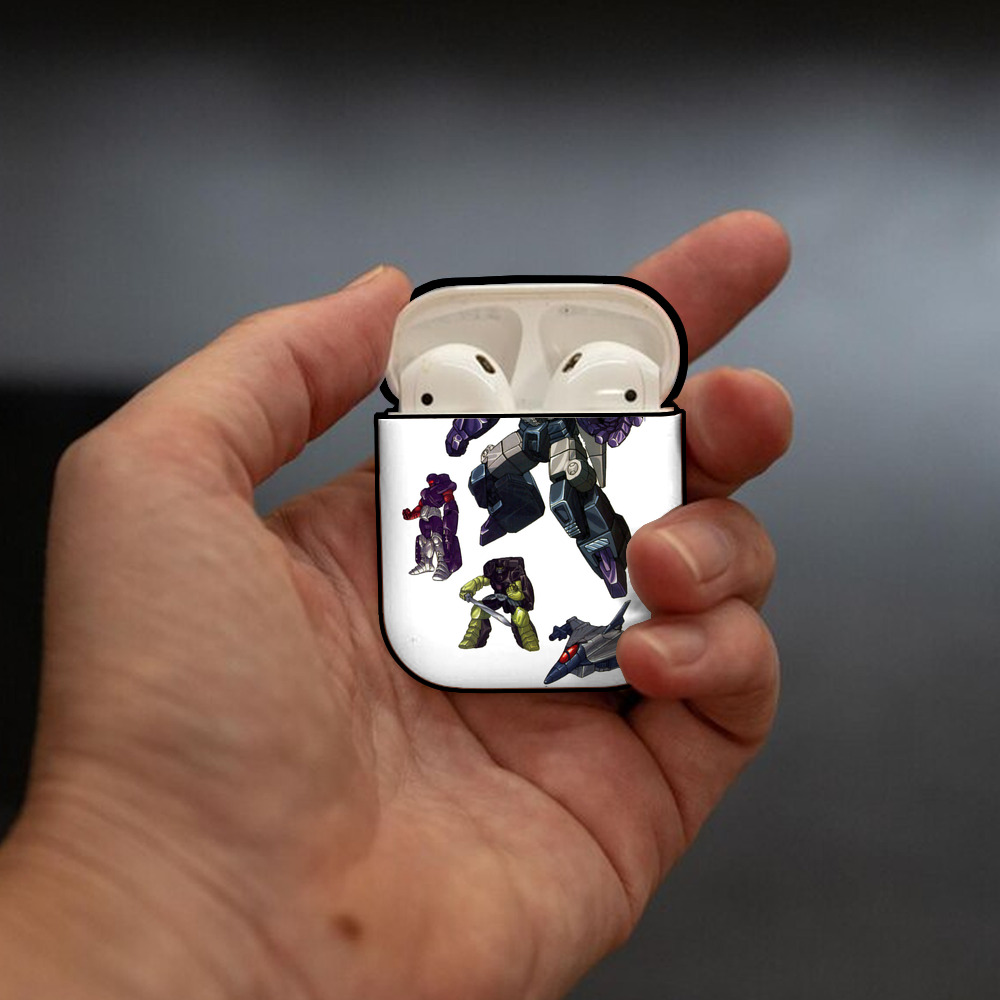  AirPods 第2世代保護ケース ハードシェル ブラック 耐衝撃・防指紋・カラビナ付き