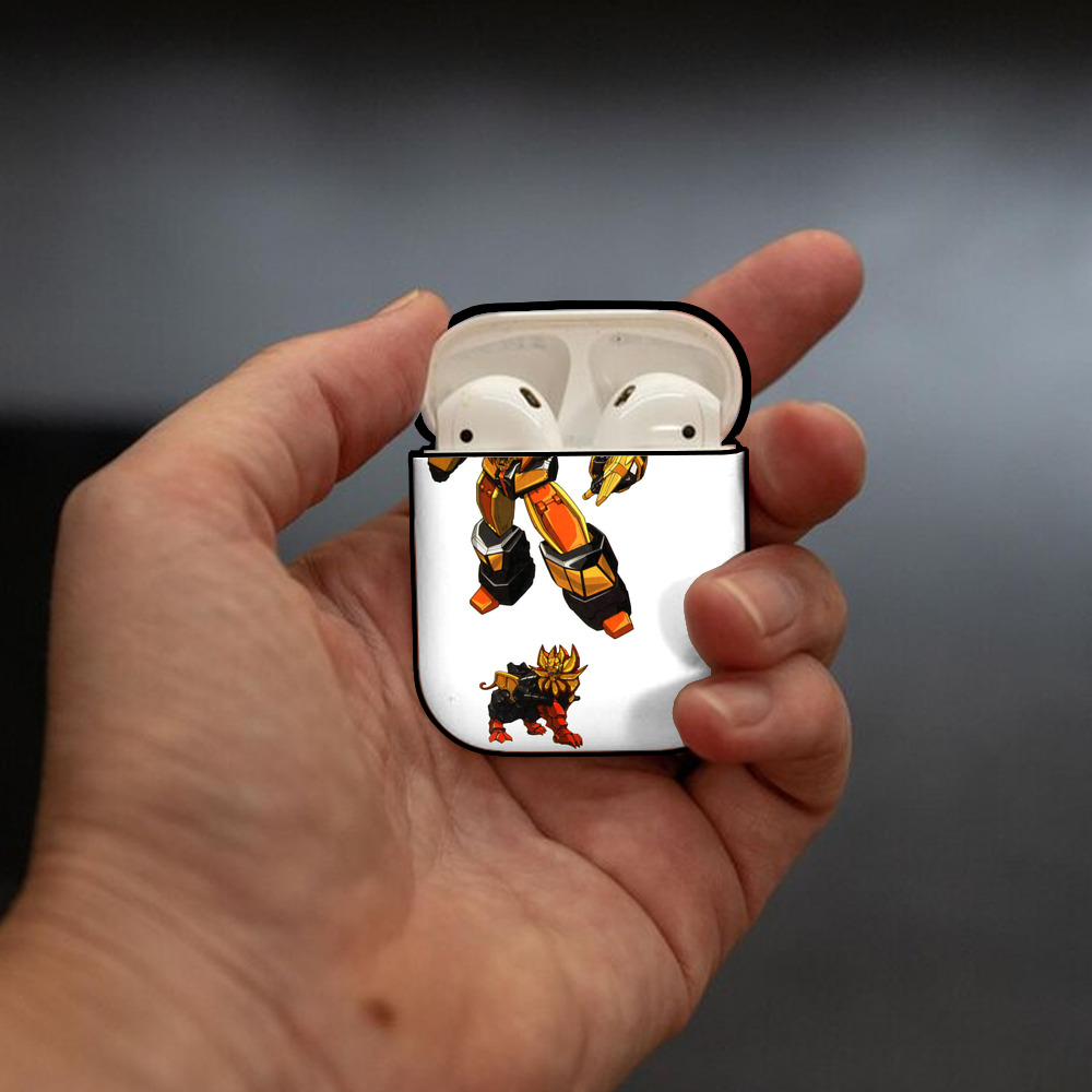  AirPods 第2世代保護ケース ハードシェル ブラック 耐衝撃・防指紋・カラビナ付き