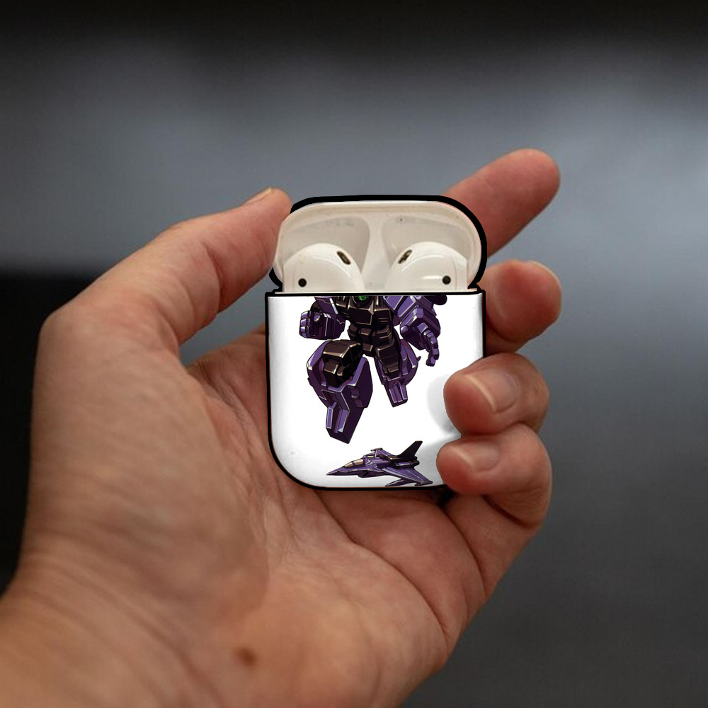 AirPods 第2世代保護ケース ハードシェル ブラック 耐衝撃・防指紋・カラビナ付き