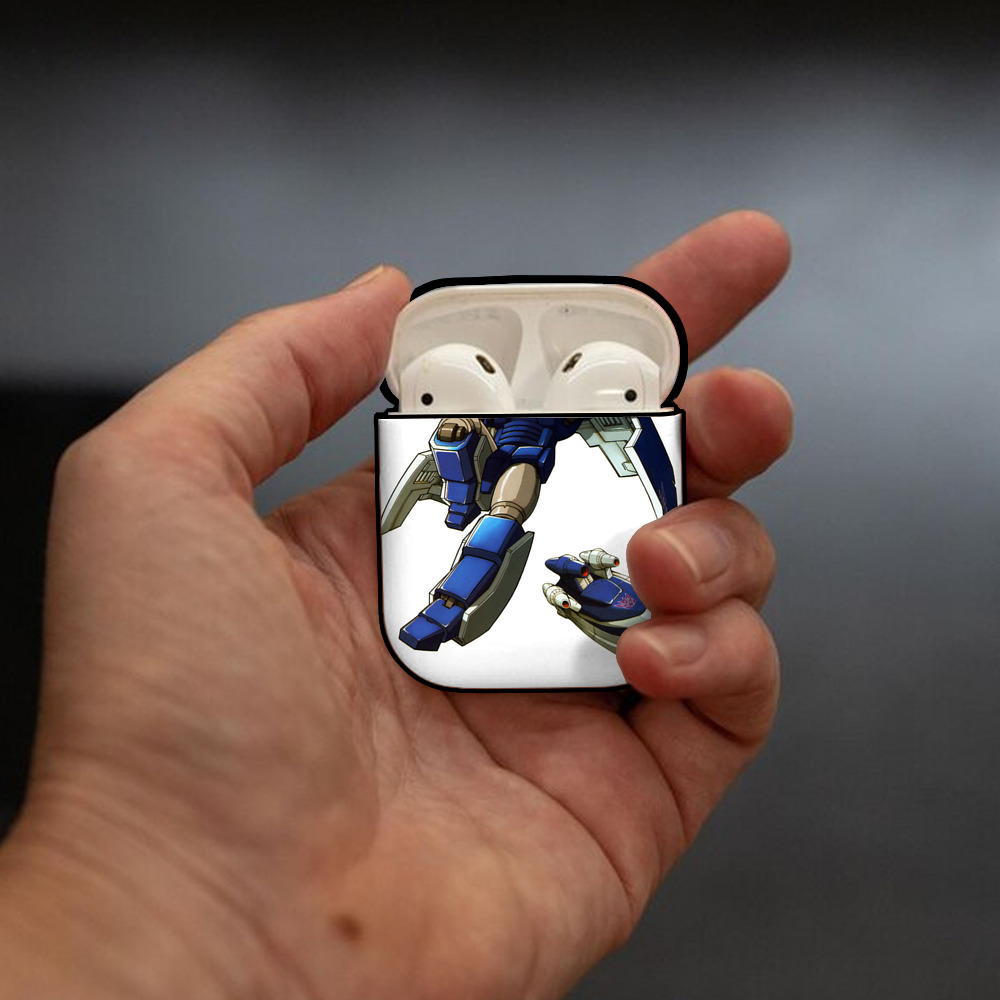  AirPods 第2世代保護ケース ハードシェル ブラック 耐衝撃・防指紋・カラビナ付き