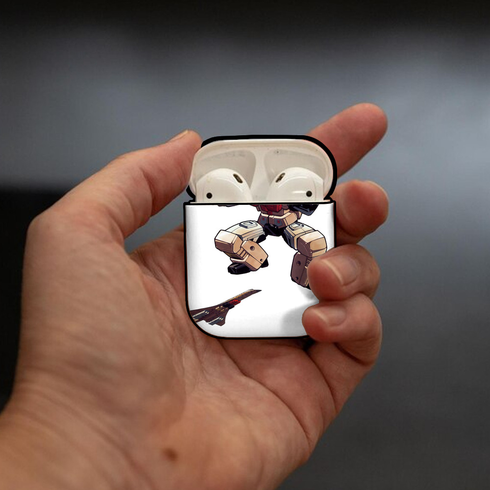  AirPods 第2世代保護ケース ハードシェル ブラック 耐衝撃・防指紋・カラビナ付き
