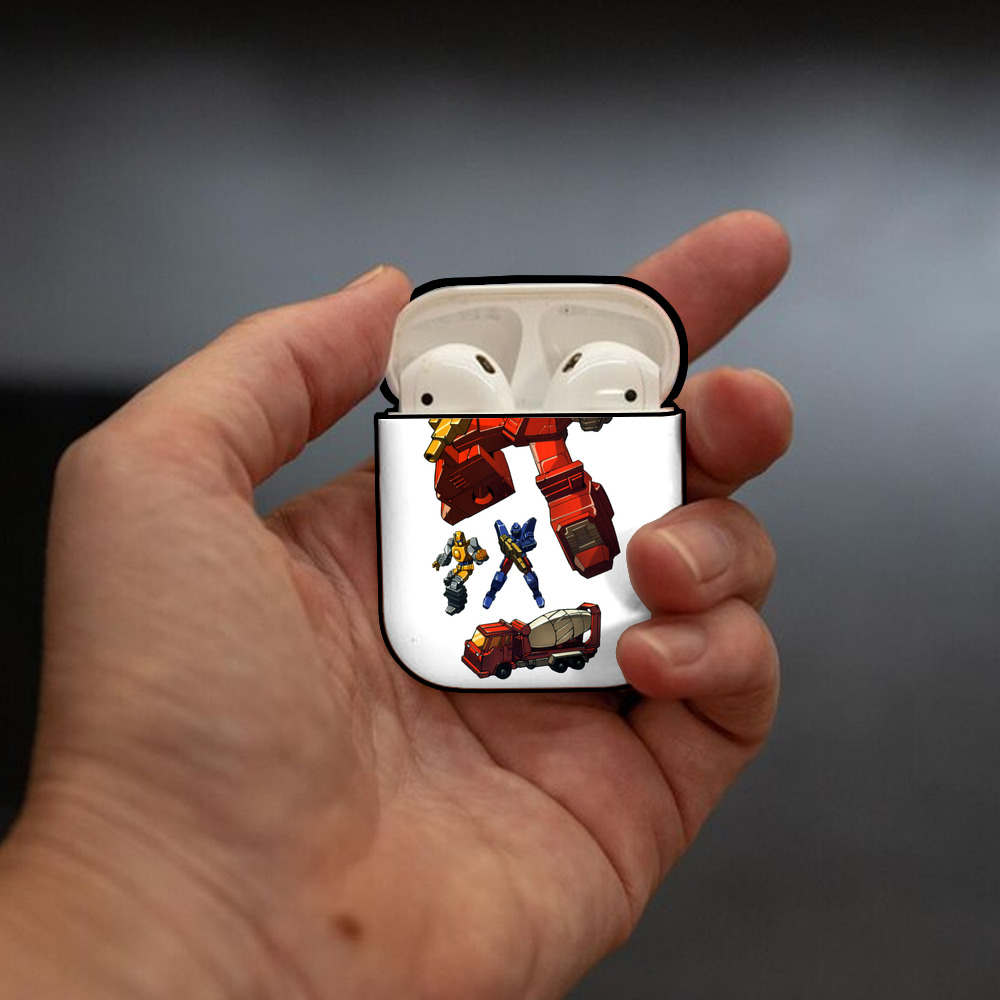  AirPods 第2世代保護ケース ハードシェル ブラック 耐衝撃・防指紋・カラビナ付き