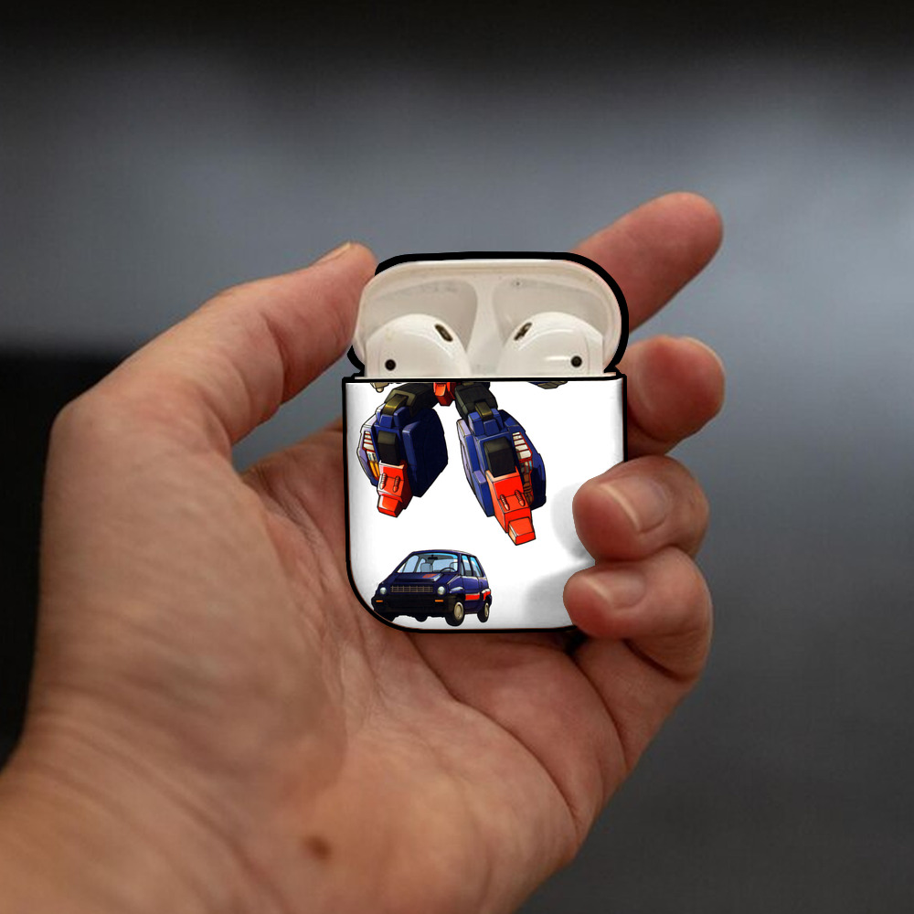 AirPods 第2世代保護ケース ハードシェル ブラック 耐衝撃・防指紋・カラビナ付き