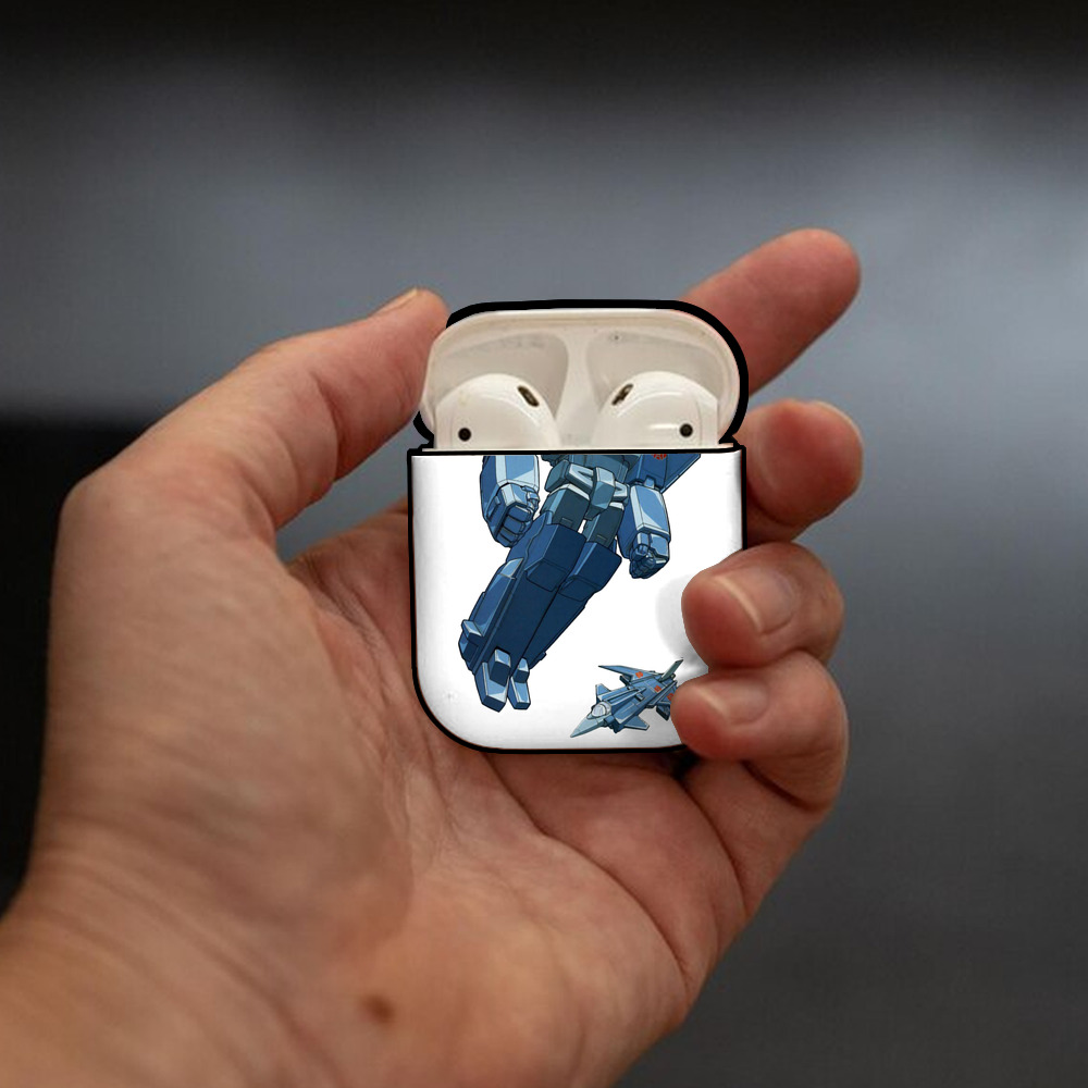  AirPods 第2世代保護ケース ハードシェル ブラック 耐衝撃・防指紋・カラビナ付き