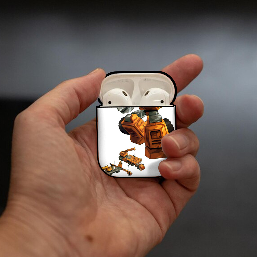  AirPods 第2世代保護ケース ハードシェル ブラック 耐衝撃・防指紋・カラビナ付き