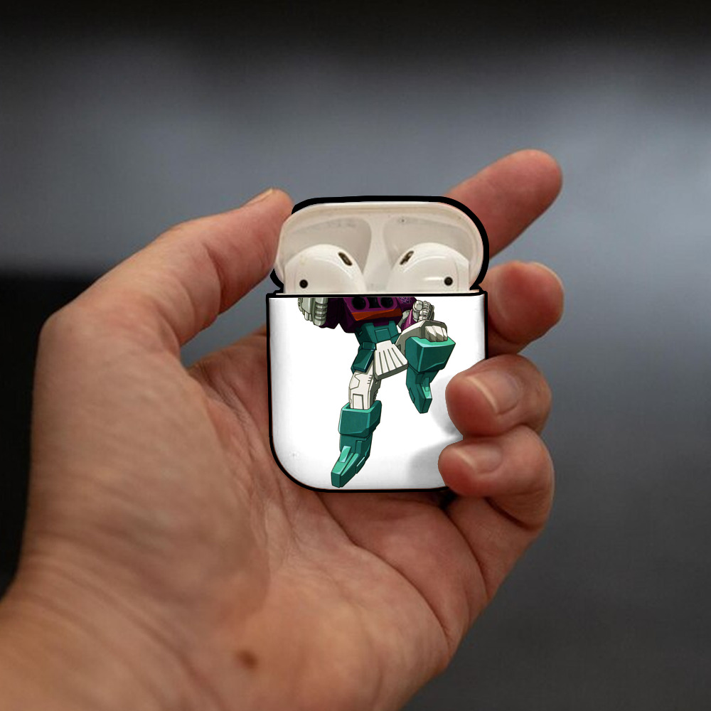  AirPods 第2世代保護ケース ハードシェル ブラック 耐衝撃・防指紋・カラビナ付き
