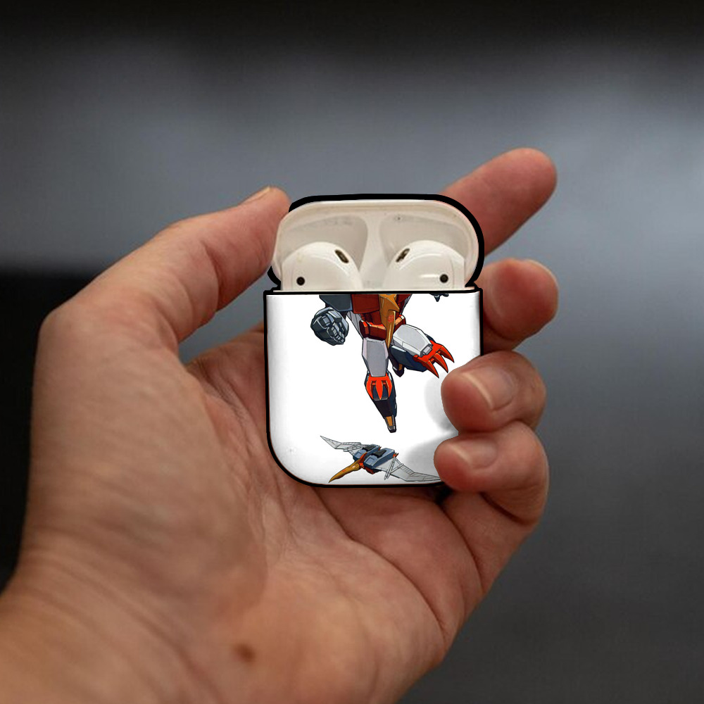  AirPods 第2世代保護ケース ハードシェル ブラック 耐衝撃・防指紋・カラビナ付き