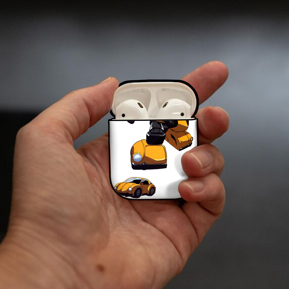  AirPods 第2世代保護ケース ハードシェル ブラック 耐衝撃・防指紋・カラビナ付き