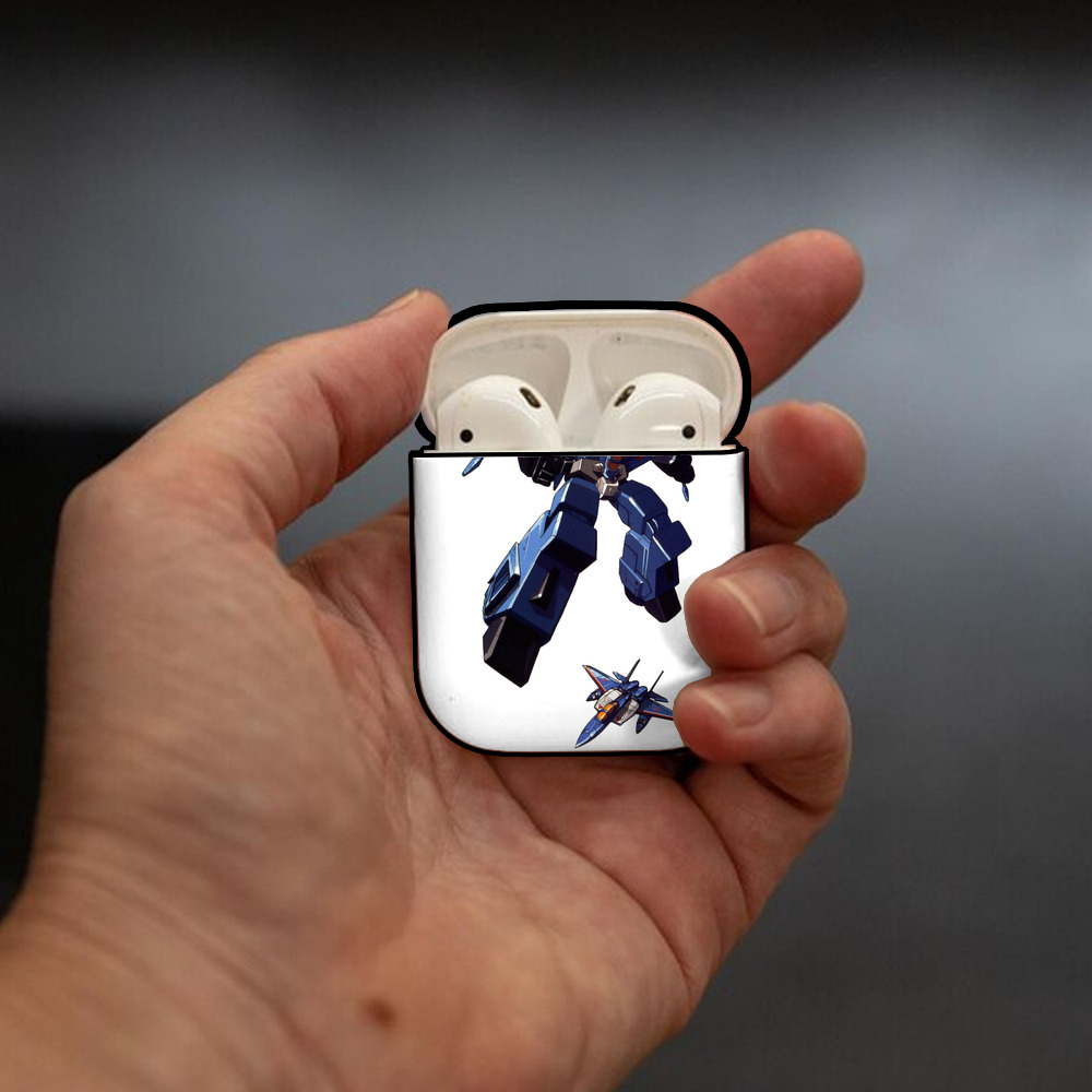  AirPods 第2世代保護ケース ハードシェル ブラック 耐衝撃・防指紋・カラビナ付き
