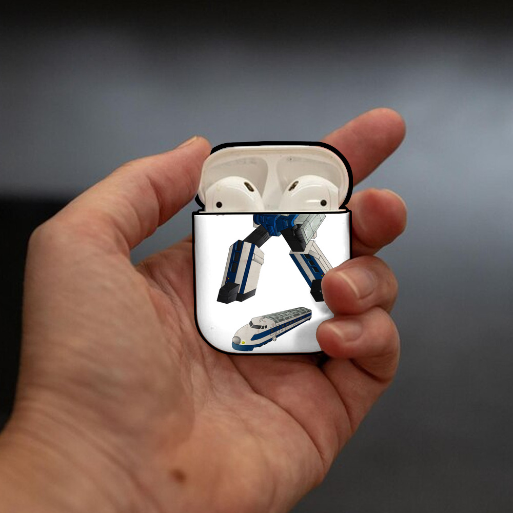  AirPods 第2世代保護ケース ハードシェル ブラック 耐衝撃・防指紋・カラビナ付き