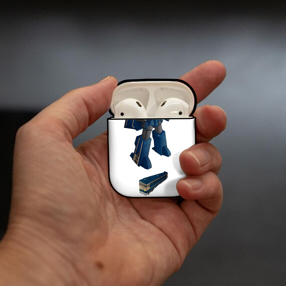  AirPods 第2世代保護ケース ハードシェル ブラック 耐衝撃・防指紋・カラビナ付き