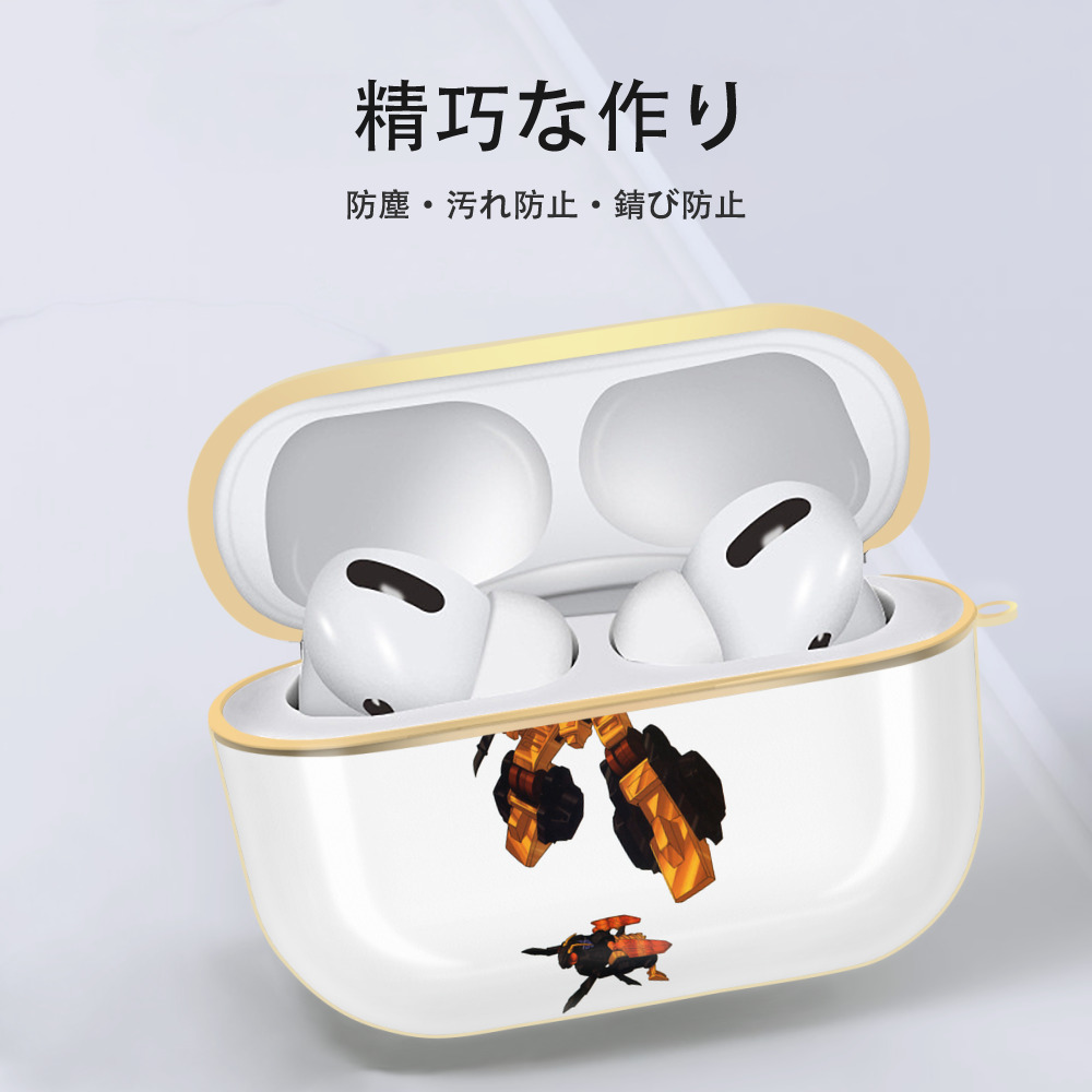  【AirPods Pro用】ハードシェル保護ケース｜耐衝撃・防指紋・カラビナ付き商品仕様