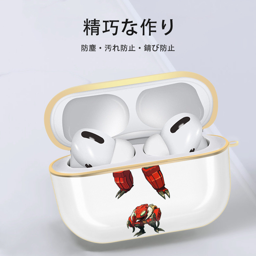  【AirPods Pro用】ハードシェル保護ケース｜耐衝撃・防指紋・カラビナ付き商品仕様