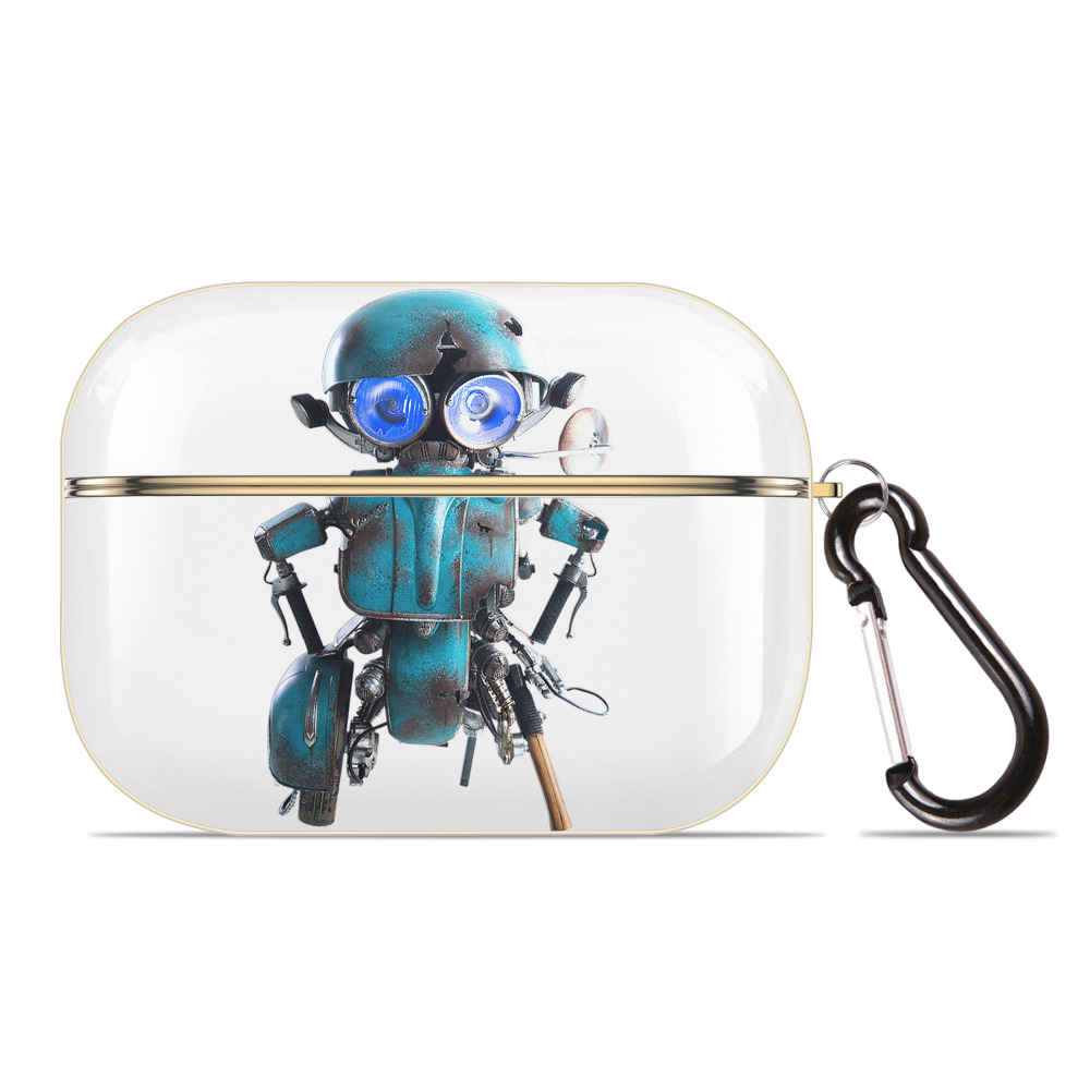 （画像用）  【AirPods Pro用】ハードシェル保護ケース｜耐衝撃・防指紋・カラビナ付き商品仕様