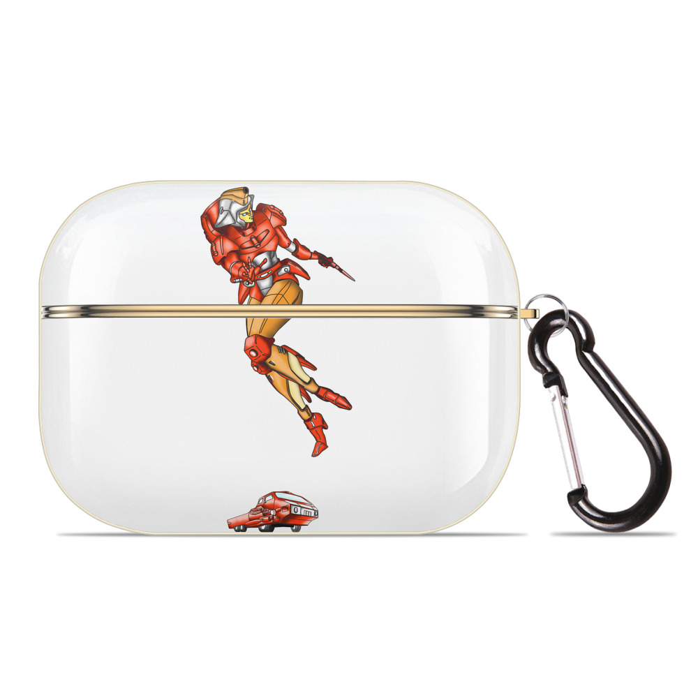 （画像用）  【AirPods Pro用】ハードシェル保護ケース｜耐衝撃・防指紋・カラビナ付き商品仕様