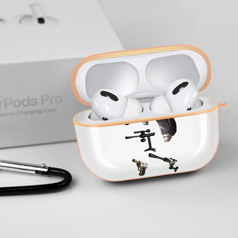  【AirPods Pro用】ハードシェル保護ケース｜耐衝撃・防指紋・カラビナ付き商品仕様