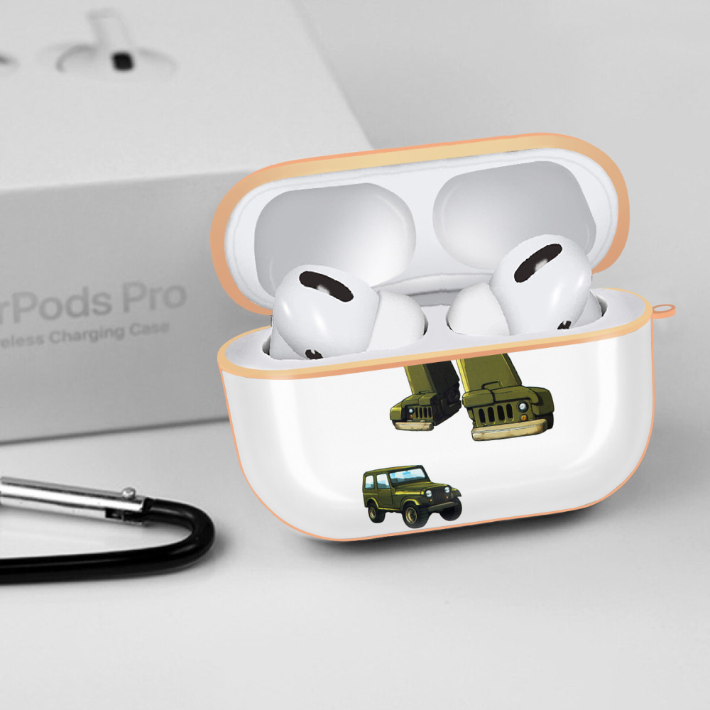 【AirPods Pro用】ハードシェル保護ケース｜耐衝撃・防指紋・カラビナ付き商品仕様