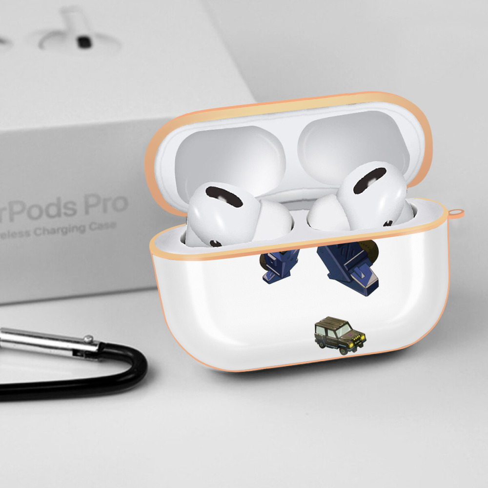  【AirPods Pro用】ハードシェル保護ケース｜耐衝撃・防指紋・カラビナ付き商品仕様