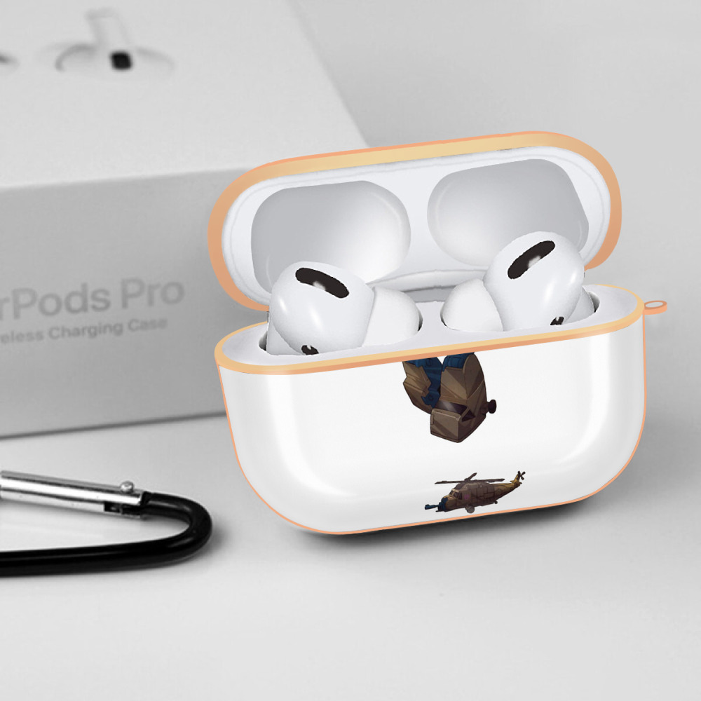  【AirPods Pro用】ハードシェル保護ケース｜耐衝撃・防指紋・カラビナ付き商品仕様