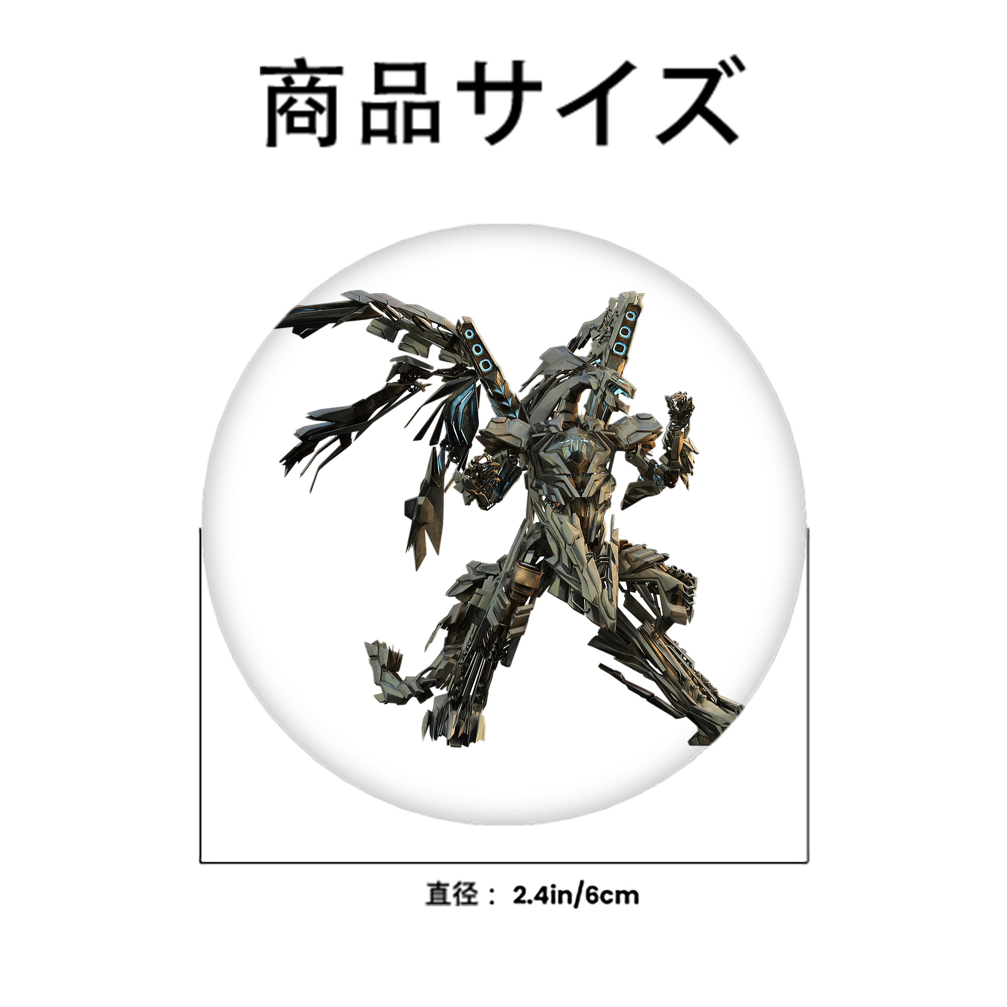  6cm 缶バッジ 複数セット