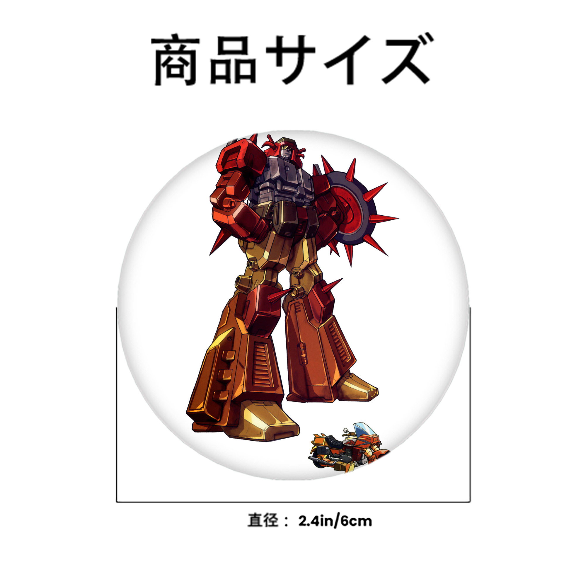 6cm 缶バッジ 複数セット