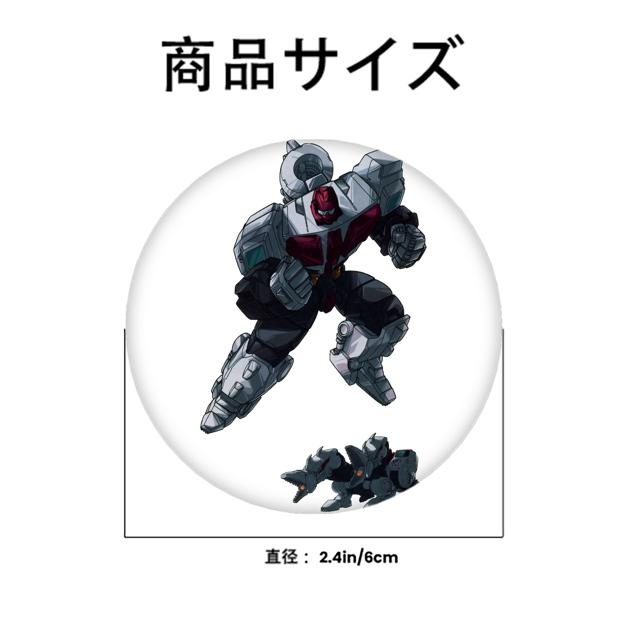  6cm 缶バッジ 複数セット
